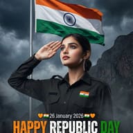 Result 2 for Saluting the Spirit of India AI Photo Editing Prompt