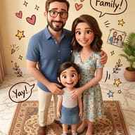 Result 10 for Cozy 3D Family Gathering AI Photo Editing Prompt