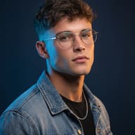man-with-glasses-denim-jacket-portrait-ai-prompt-by-promptplum-8