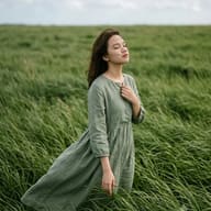 serene-woman-in-windy-green-grass-field-portrait-ai-prompt-by-promptplum-1