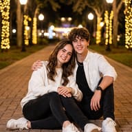 couple-sitting-string-lights-portrait-ai-prompt-by-promptplum-3
