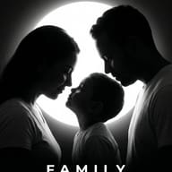 Result 4 for Family Silhouette AI Photo Editing Prompt