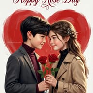 Result 3 for Rose Day Romance AI Photo Editing Prompt