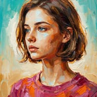 Result 2 for Impasto Portrait AI Photo Editing Prompt