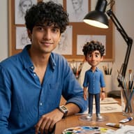 Result 2 for 3D Mini Me AI Photo Editing Prompt
