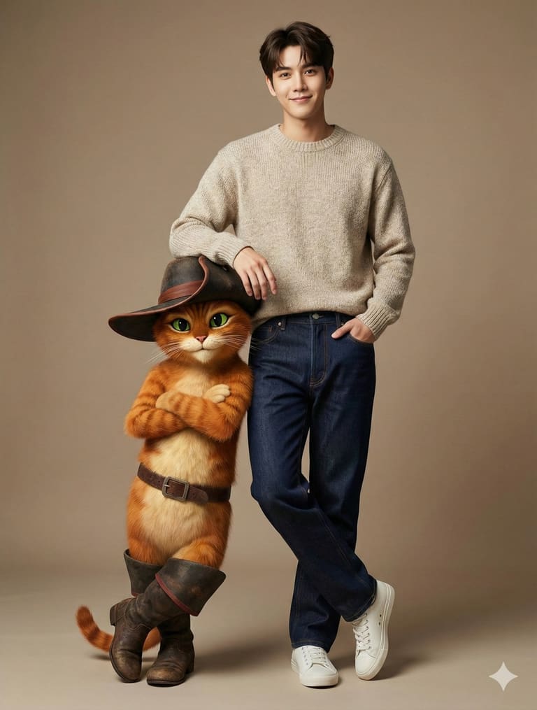 Weekend vibes with Puss in Boots