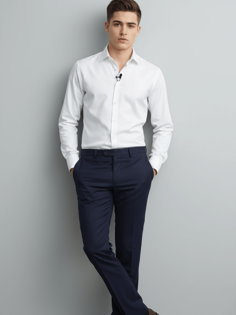 Casual and confident