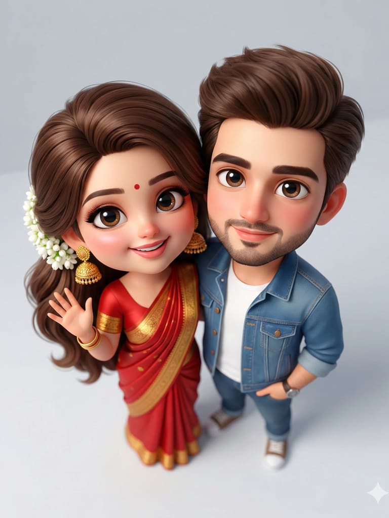 Chibi-inspired Couple 3d Animation (Variation 3)