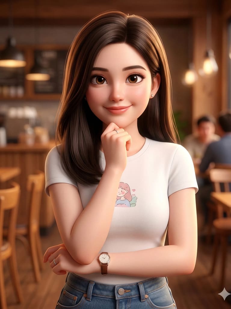 Pixel-perfect Portrait 3d Animation (Variation 3)