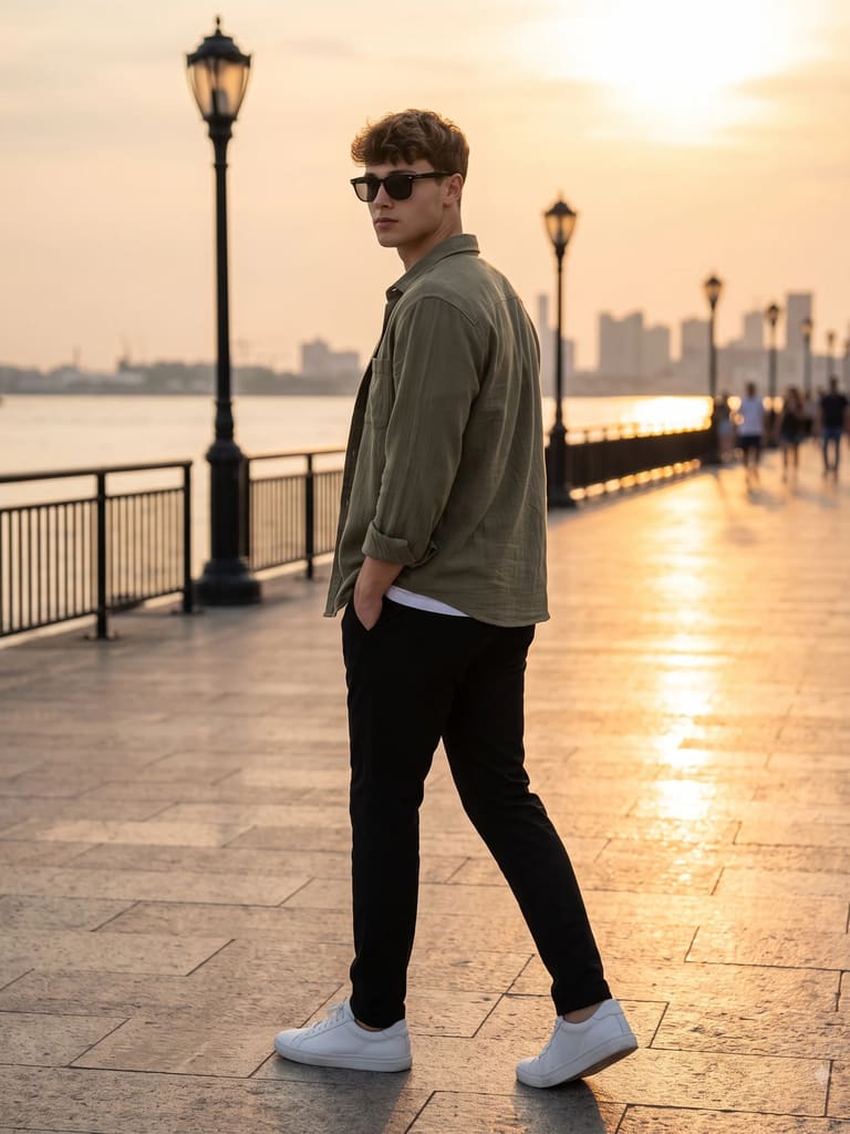 Men's Sunset Street Style