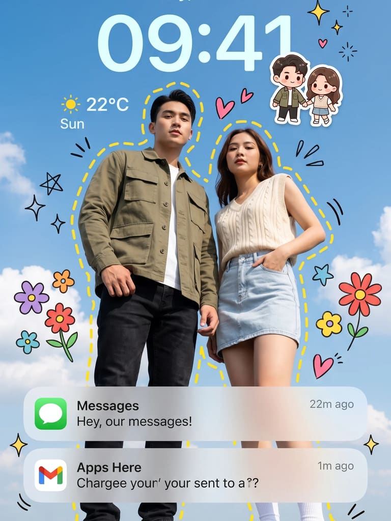 Aesthetic Couple Wallpaper
