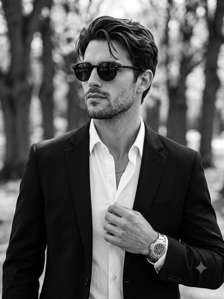 Classic Suit and Shades