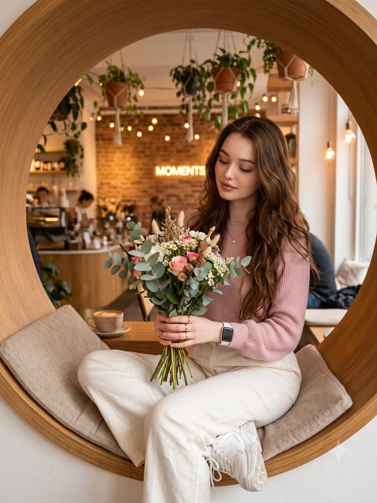 The Circular Cafe Window
