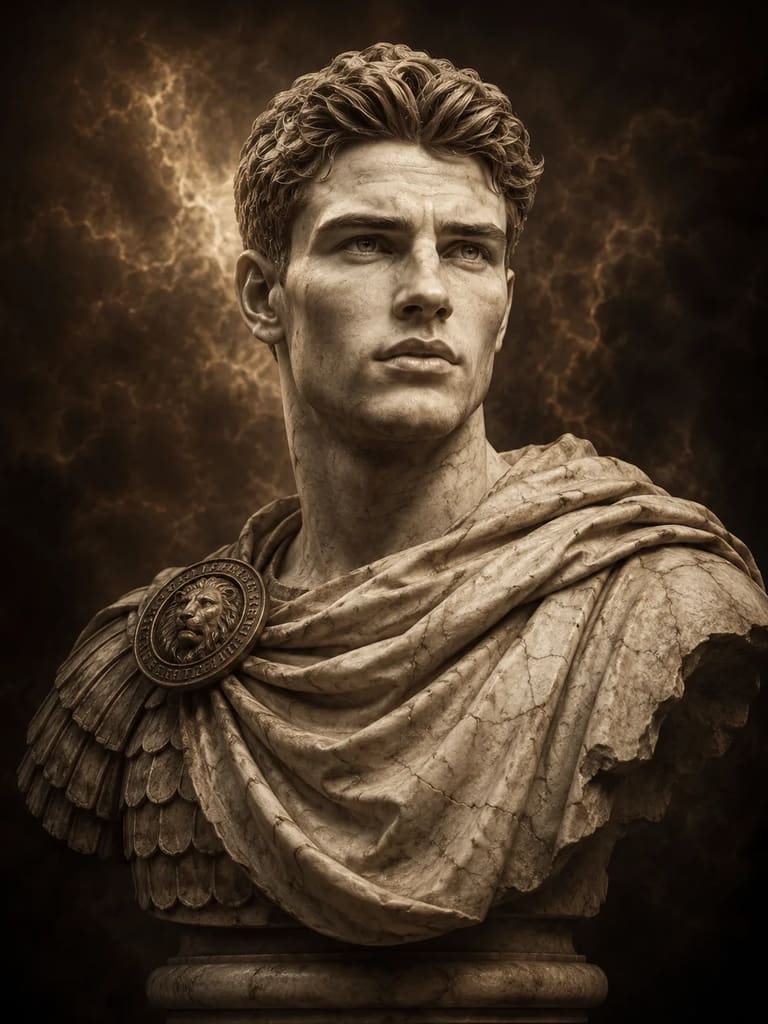 Roman Bust Image Ai Art (Variation 3)