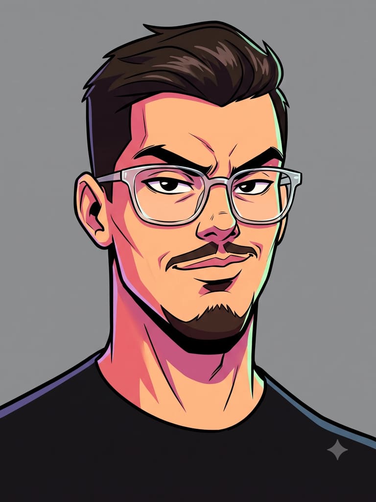 2d Comic Style Boy Avatar | Male Portrait (Variation 1)