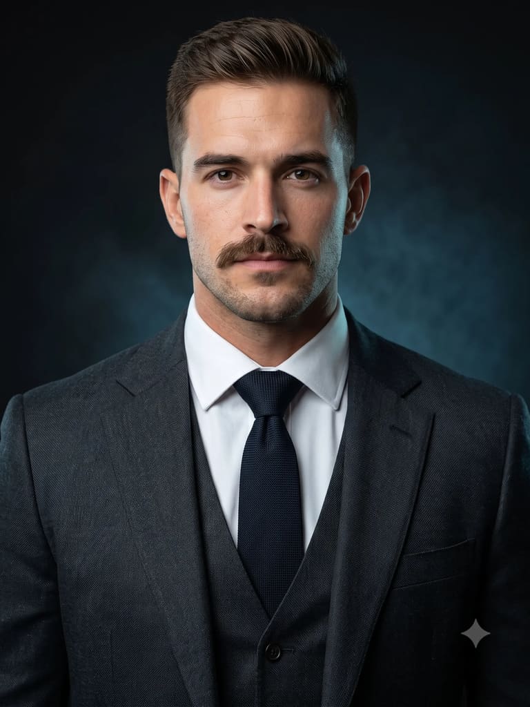 Executive Studio Portrait Business Portrait (Variation 3)