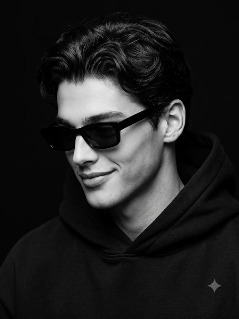 Hooded Hidden Portrait