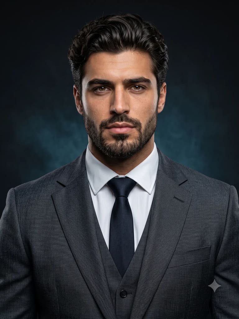 Executive Studio Portrait Business Portrait (Variation 2)