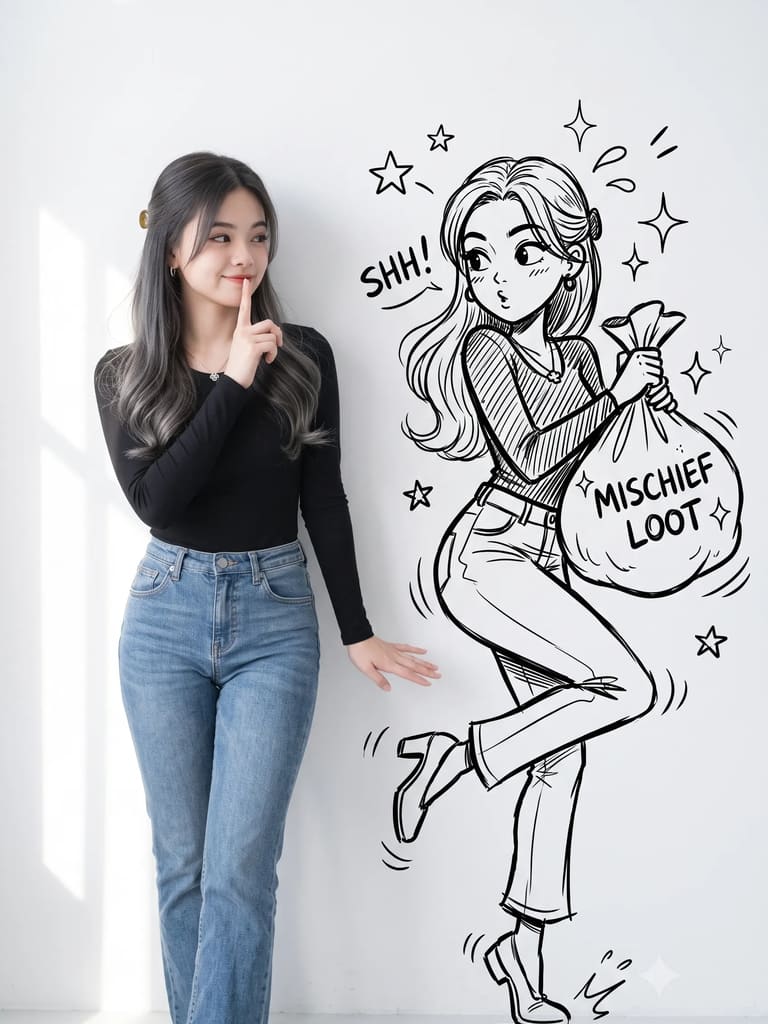 Trending Doodle Shadow