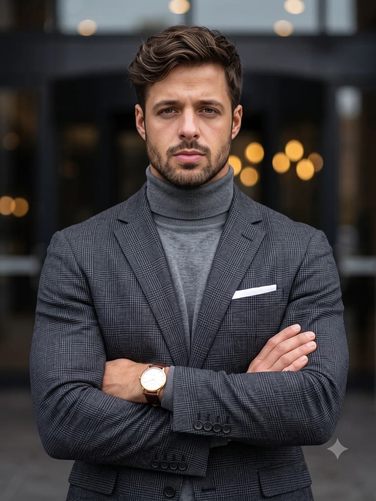 Sophisticated Gentleman Look