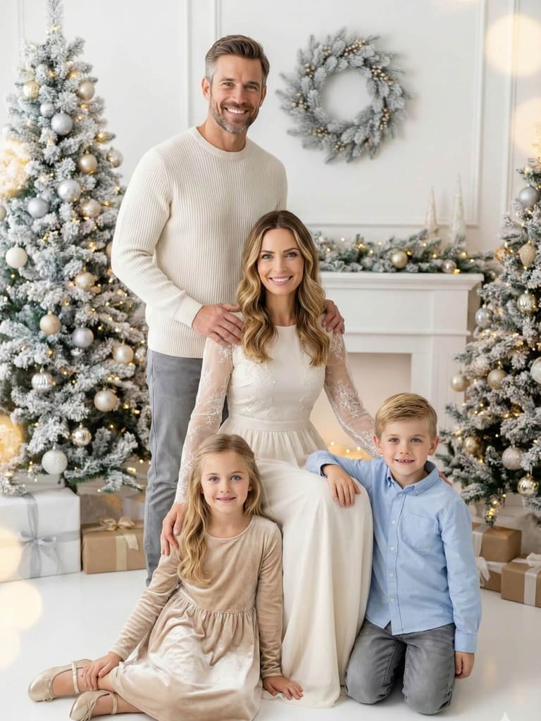 Winter Whites & Holiday Lights