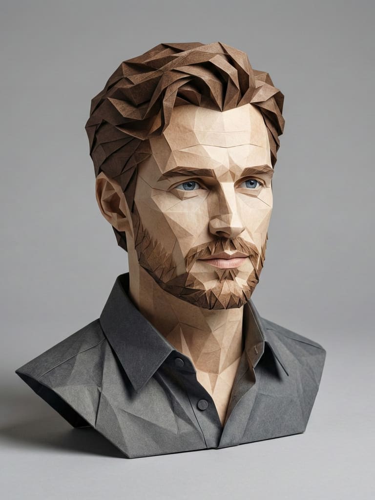 Papercraft Portrait