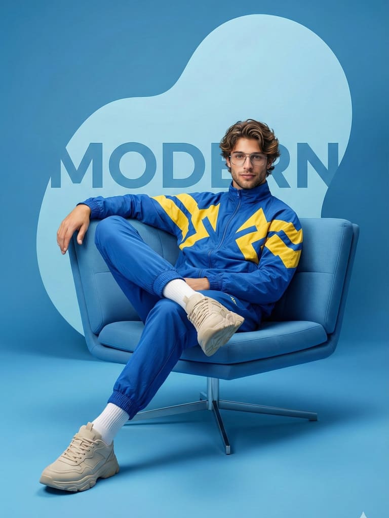 Modern Blue Aesthetic