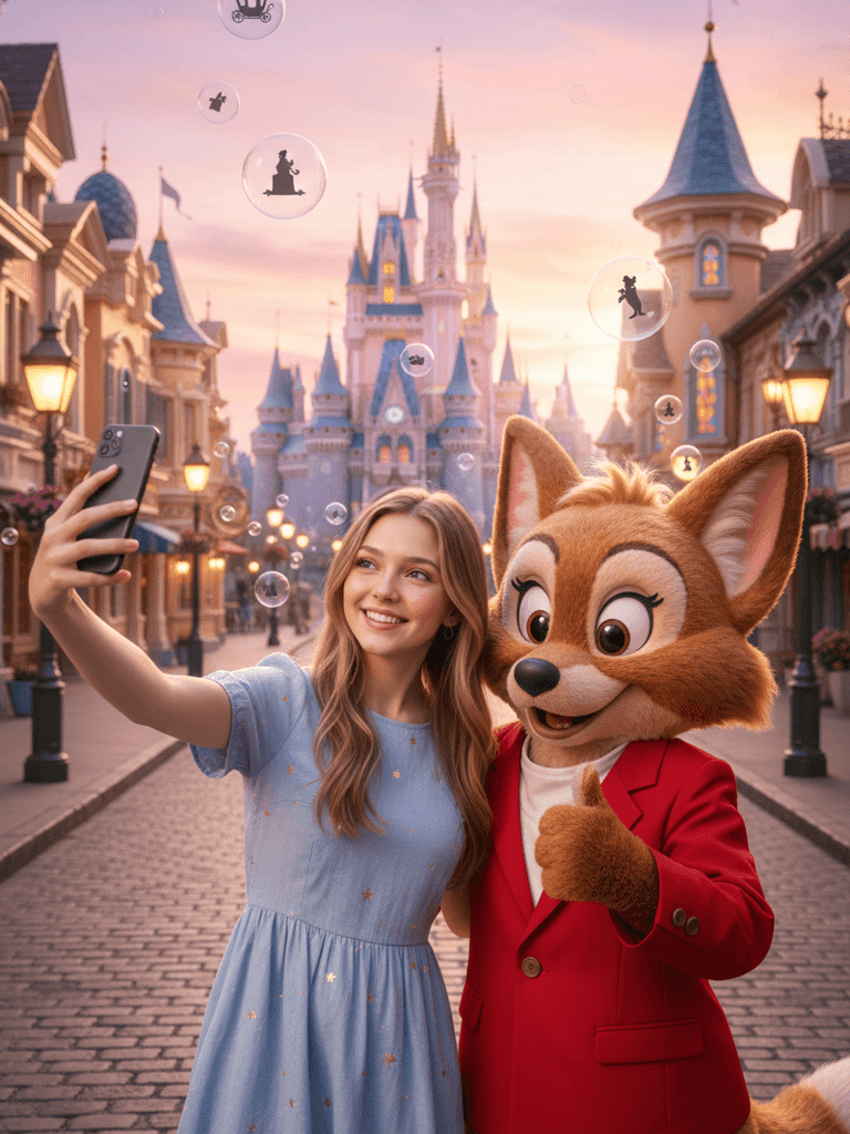 A Fairytale Selfie