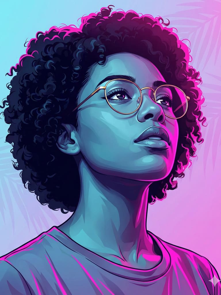 Neon Curls