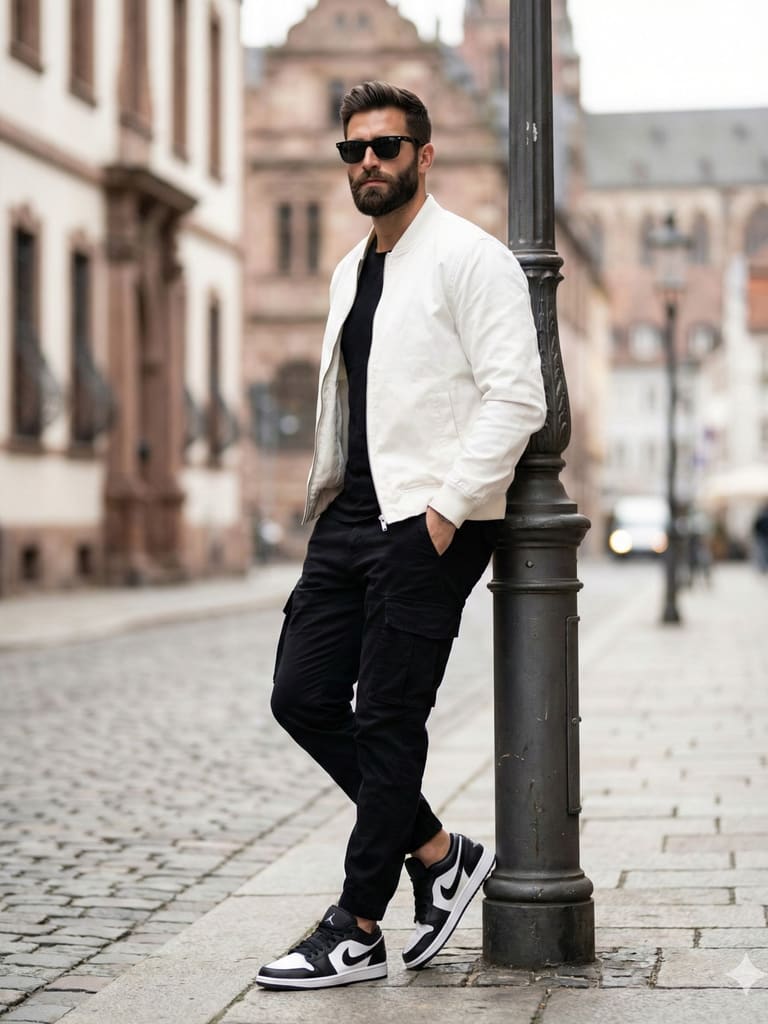 Street Style in the Old City Portrait (Variation 2)