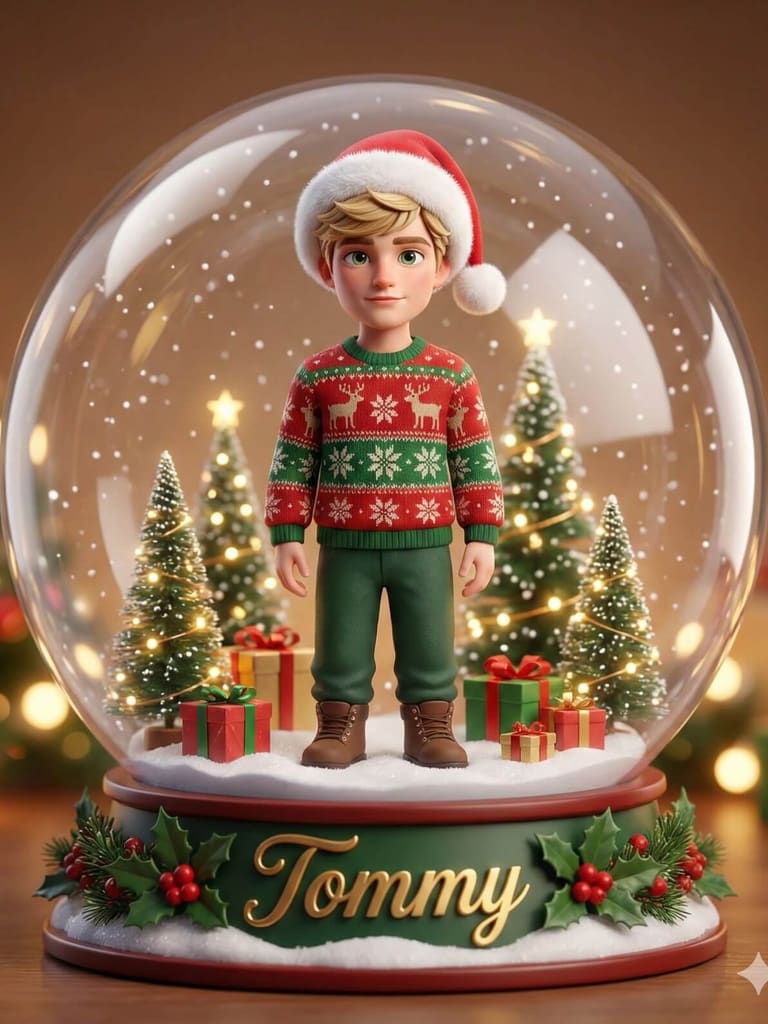 Christmas Captured in Glass