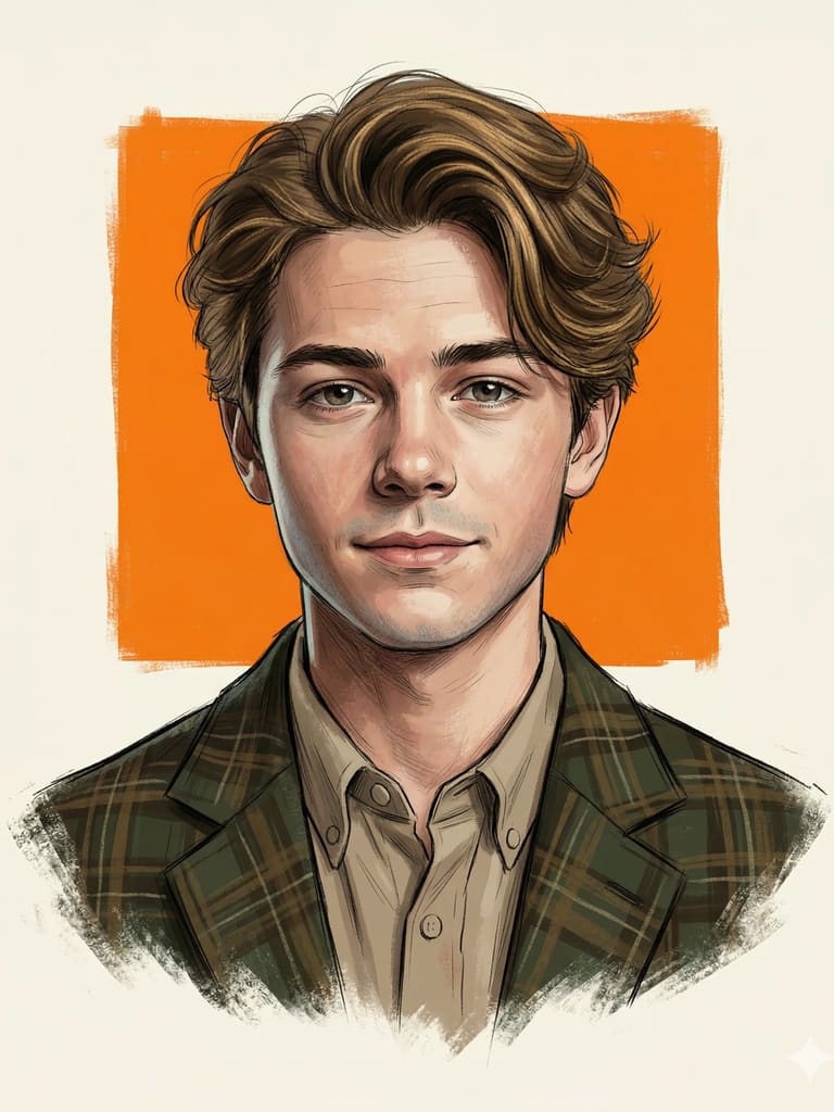 Rustic Refinement Illustration (Variation 4)