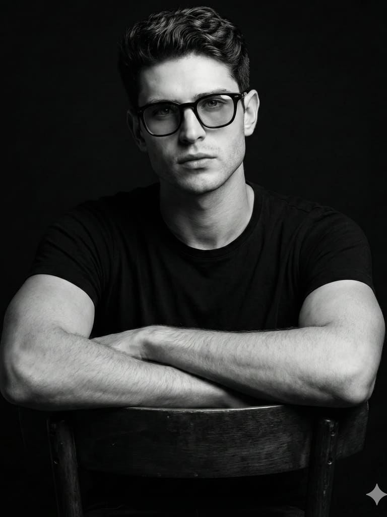 Men with all black
