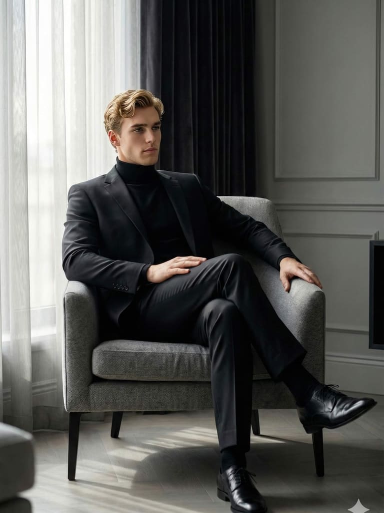 The Turtleneck Suit