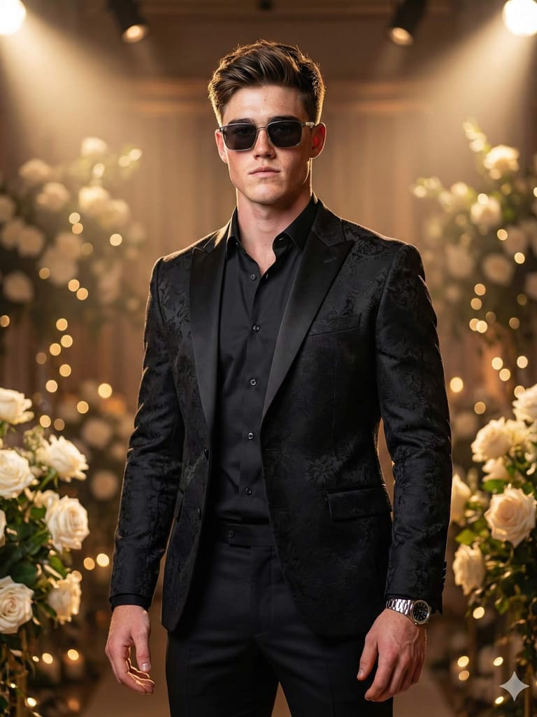 The Floral Tux