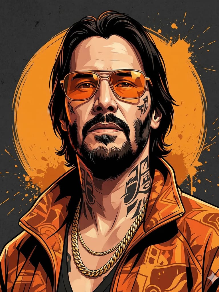 The Gilded Rebel Character Design (Variation 3)