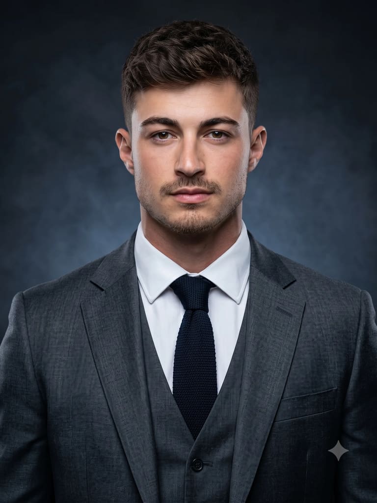 Executive Studio Portrait Business Portrait (Variation 4)