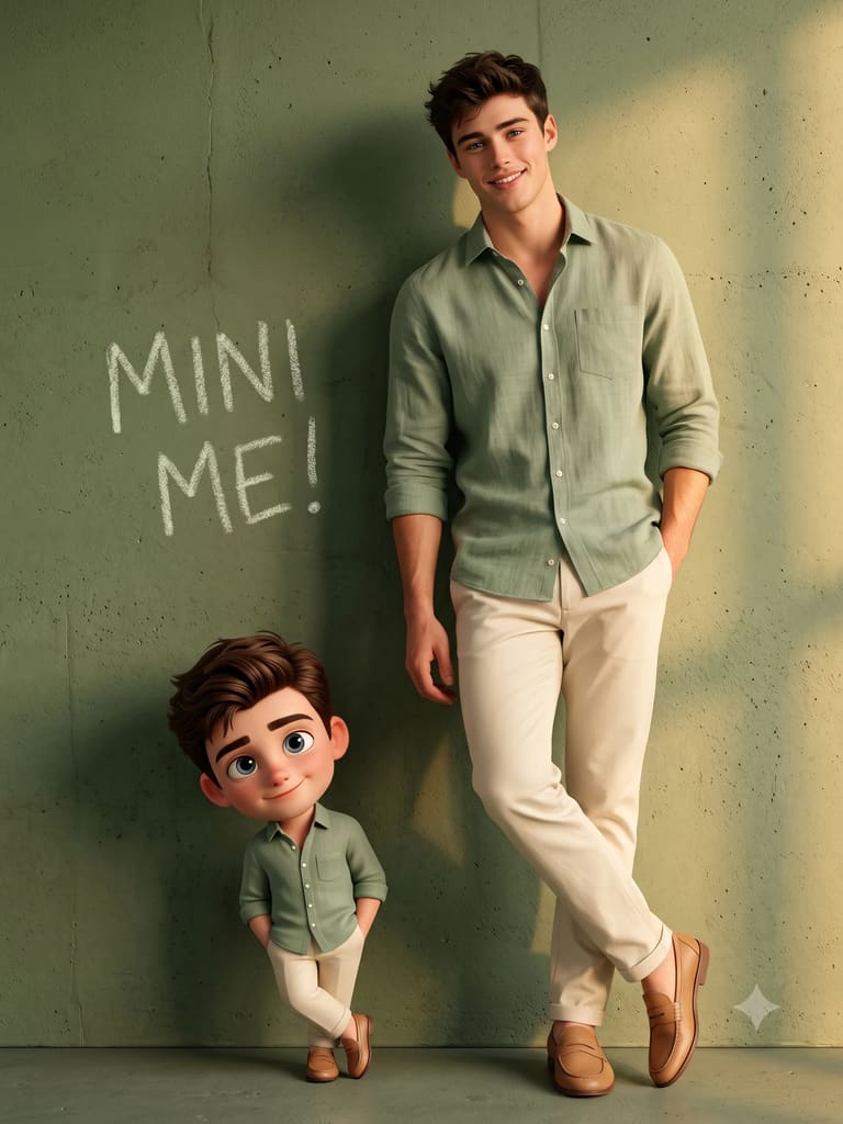 The "mini Me" Wall Portrait (Variation 2)