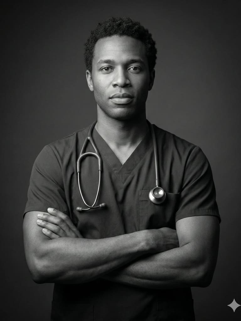 Medical Composure Healthcare Portrait (Variation 2)