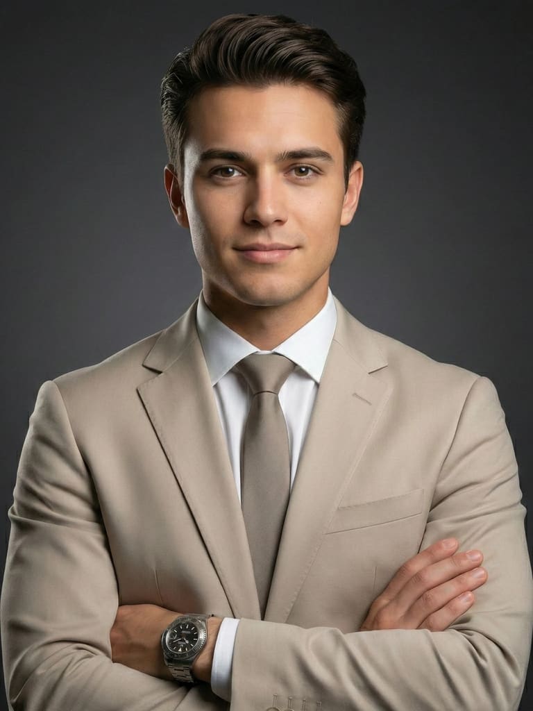 Corporate Poise Business Portrait (Variation 2)