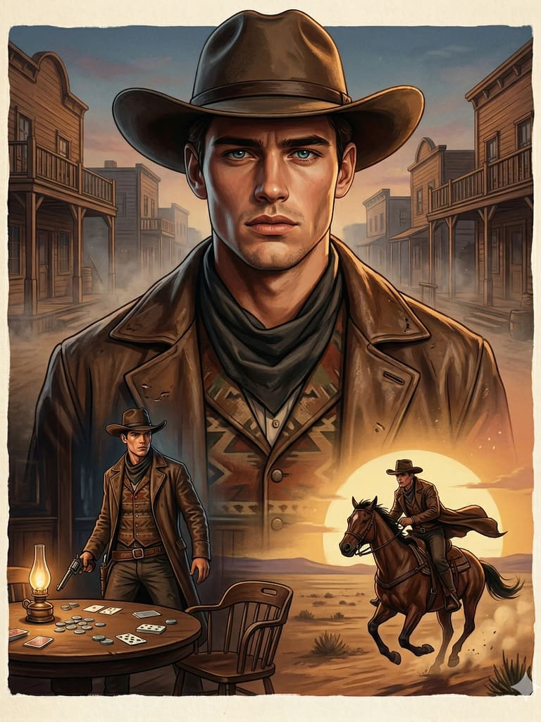 Outlaw’s Reckoning Action Portrait (Variation 2)