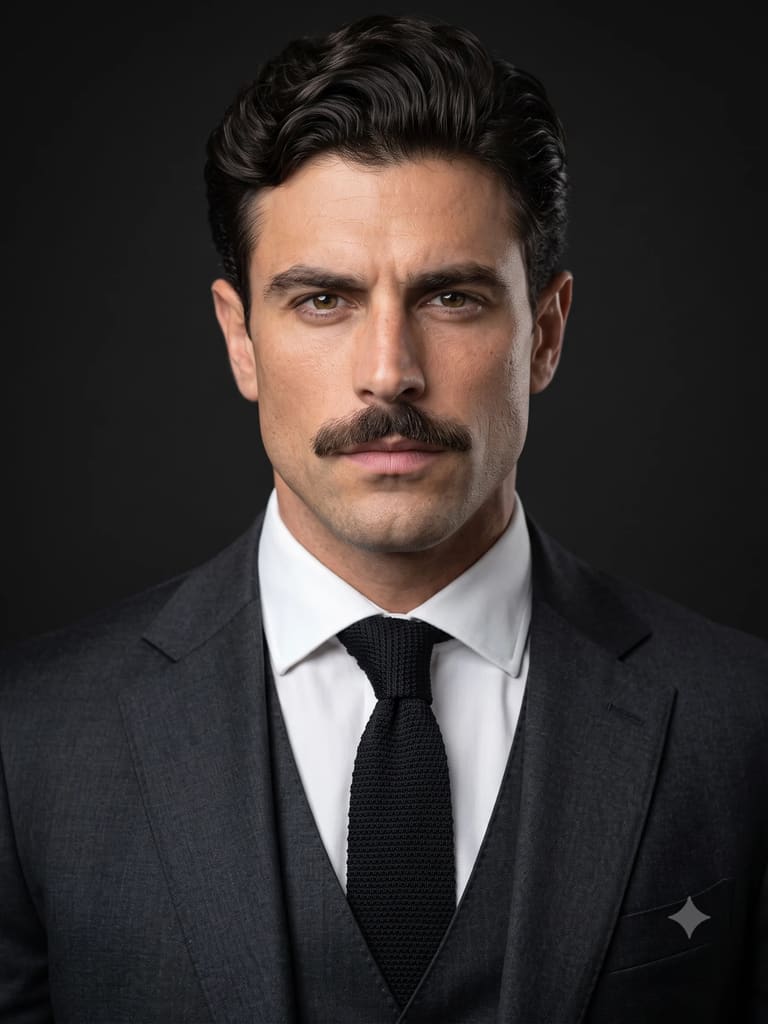 Professional Corporate Headshot of Businessman Portrait (Variation 4)