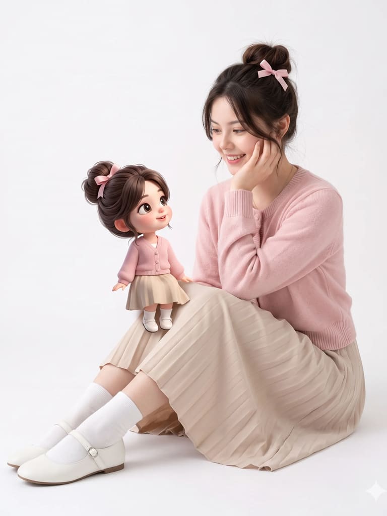 Pastel Pink Mini-Me