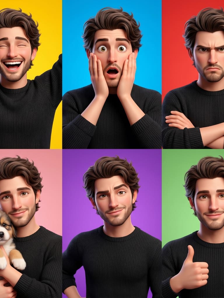 Six Shades of Emotion