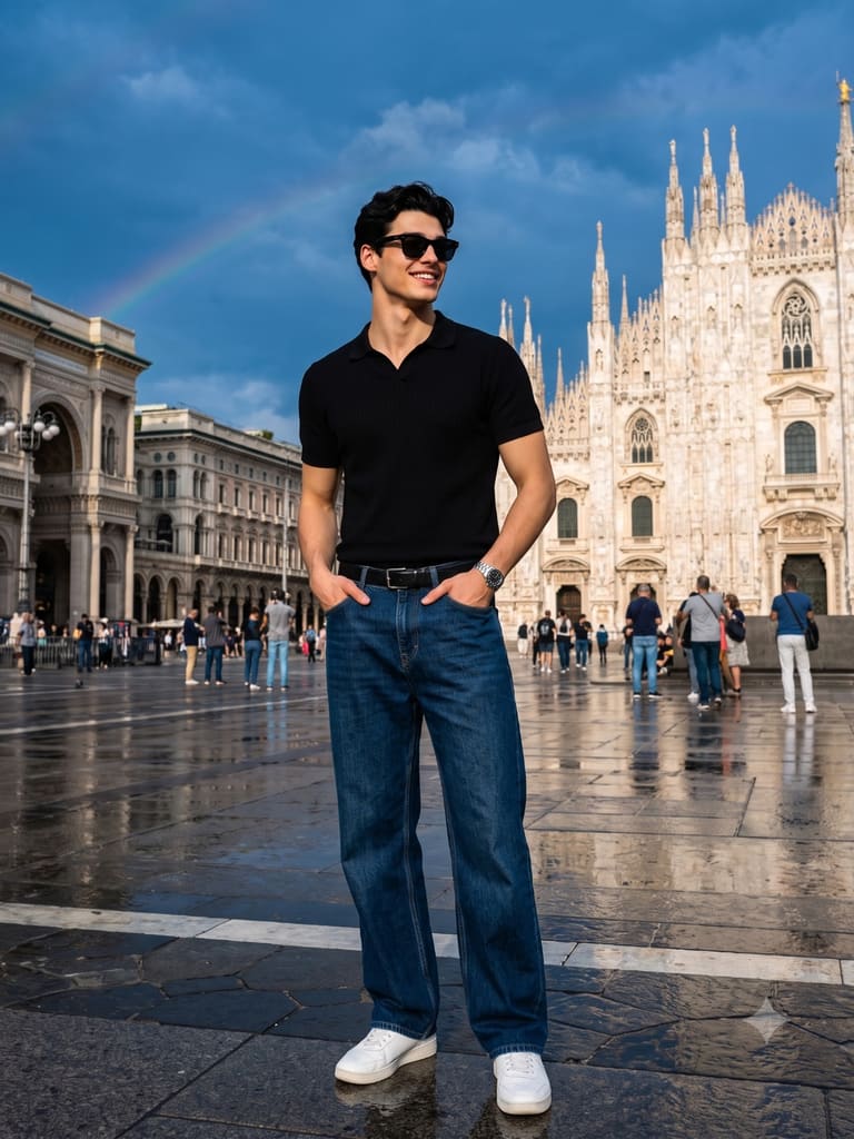After the Rain at Piazza del Duomo
