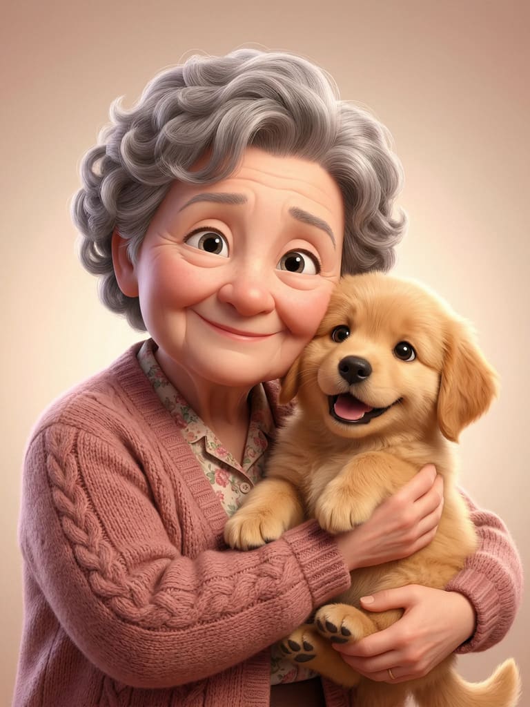 Unconditional Joy 3d Animation (Variation 4)