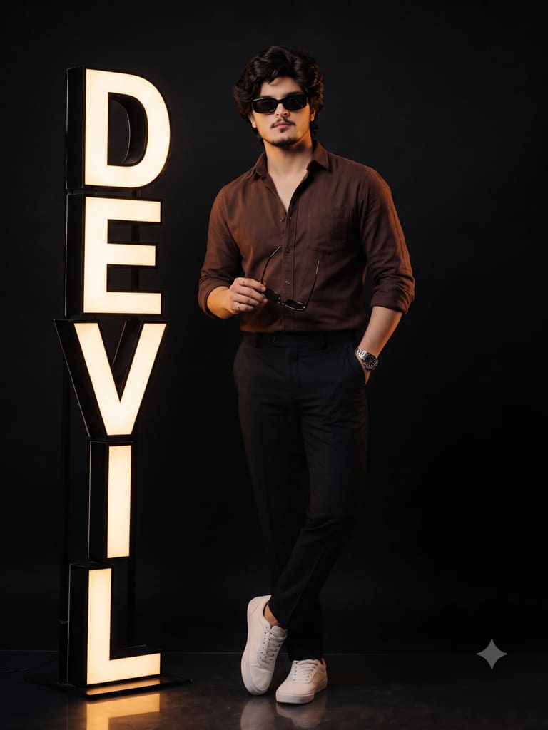 Large 3d Name Sign Portrait (Variation 5)