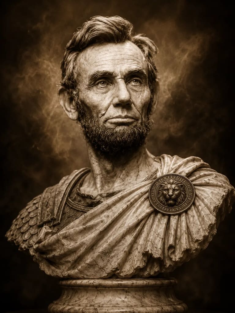 Roman Bust Image Ai Art (Variation 2)