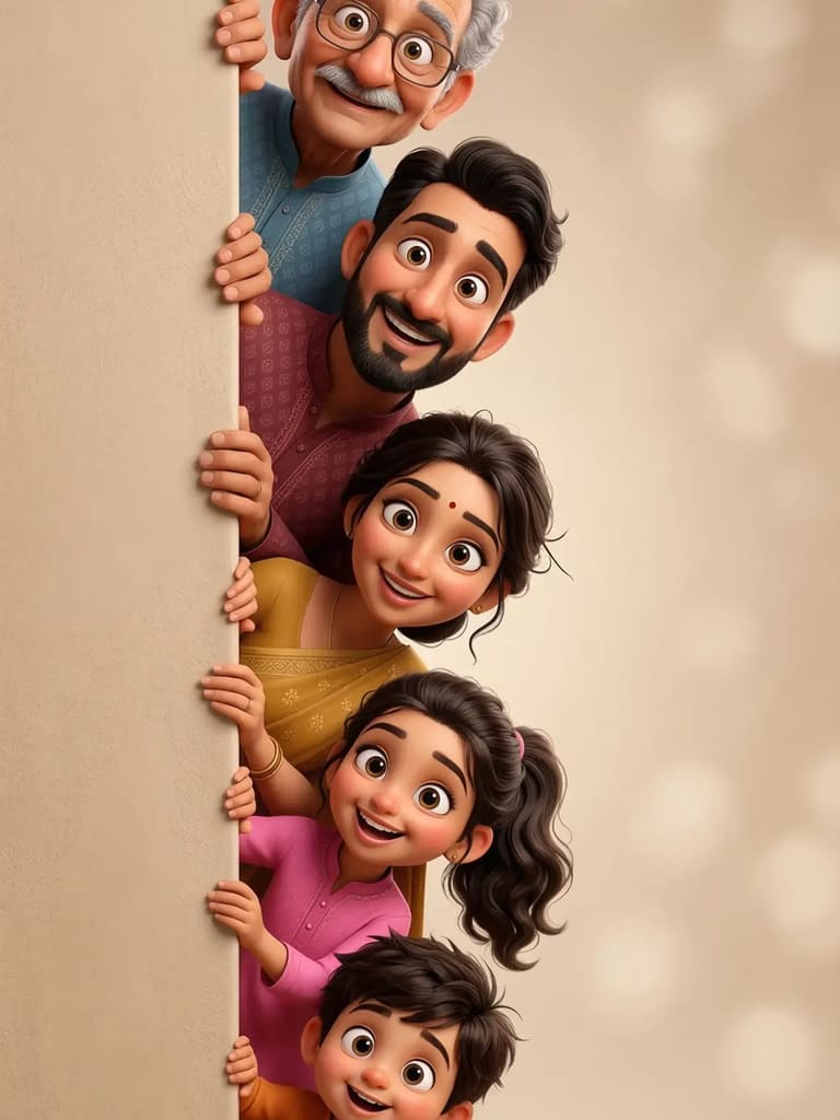 Stacked Smiles 3d Animation (Variation 5)
