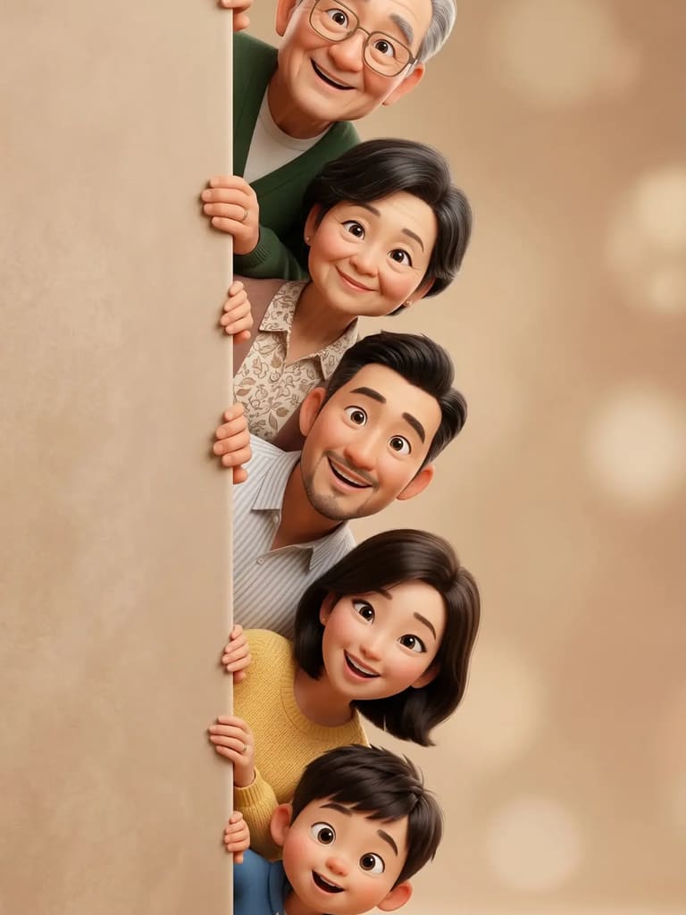 Stacked Smiles 3d Animation (Variation 4)